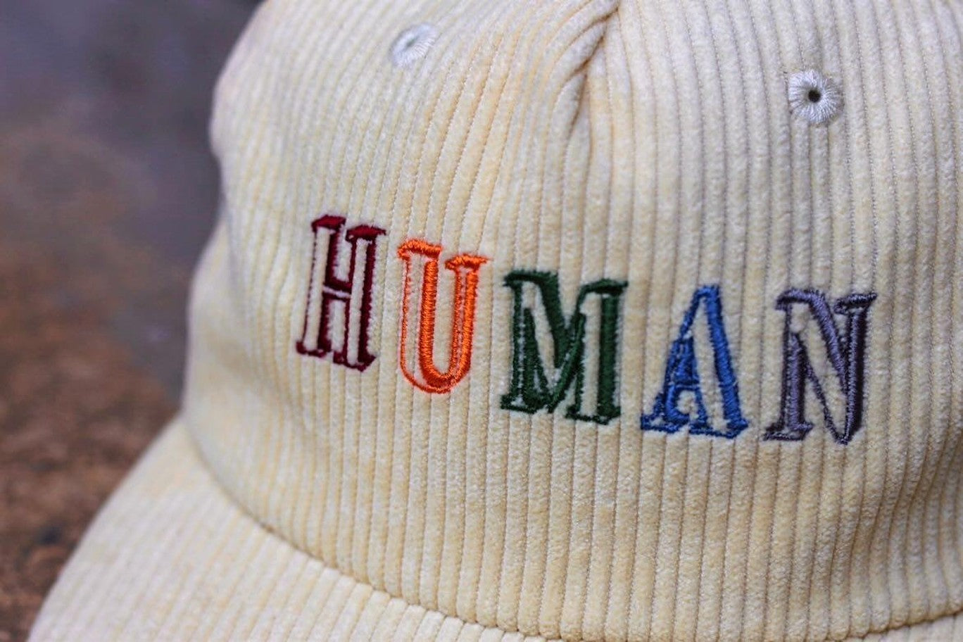 Corduroy Human Strap-back
